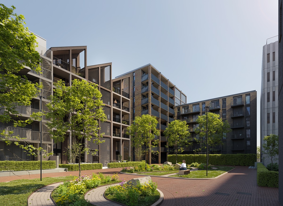 Grasweg kavel C.2.3.4. wonen en kavel C.8 kantoor te Amsterdam