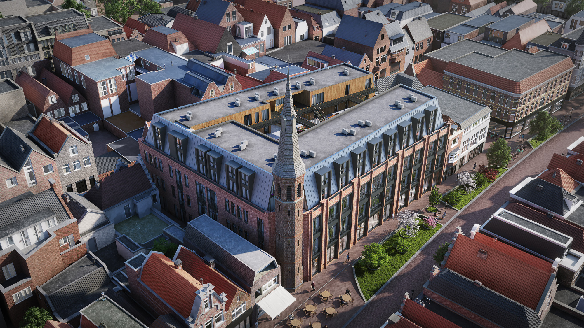 Transformatie appartementen & winkels The Dome Alkmaar